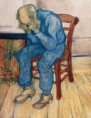 M�lverk van Gogh af g�mlum manni